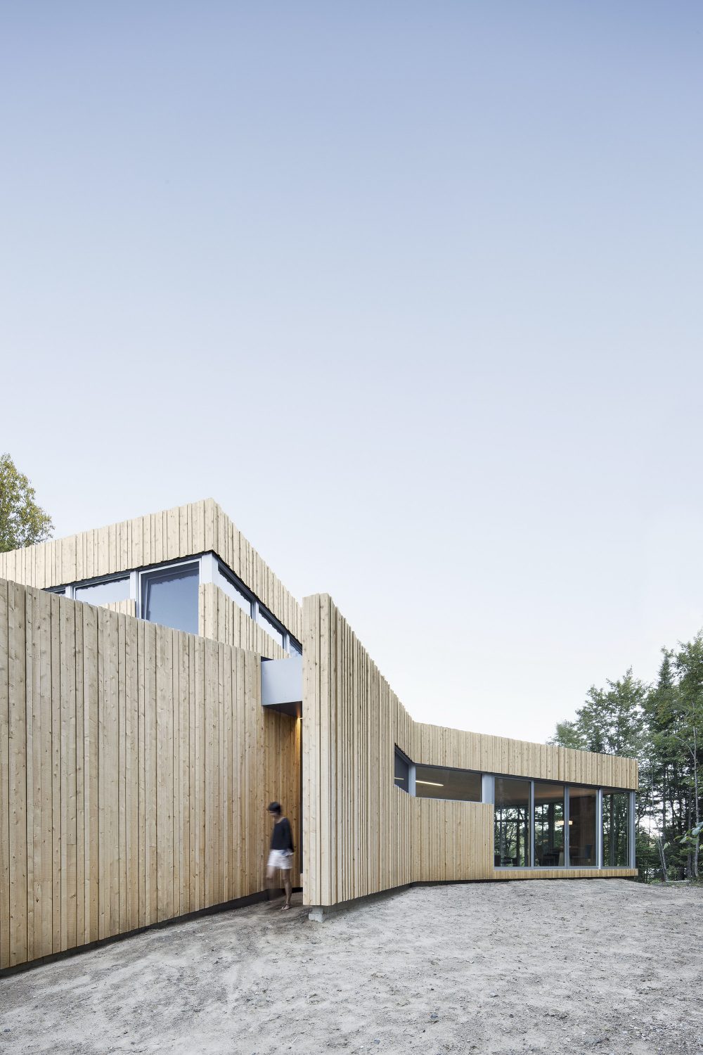 House on Lac Grenier by Paul Bernier