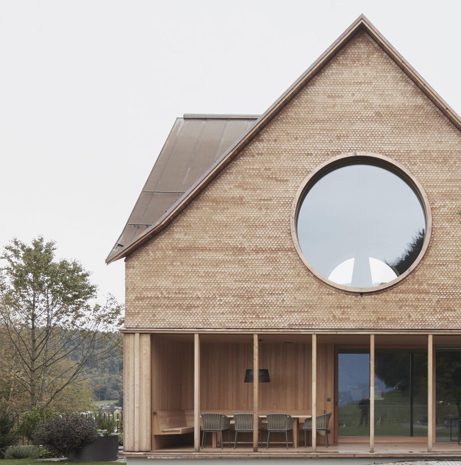 House with Three Eyes by Innauer-Matt Architekten