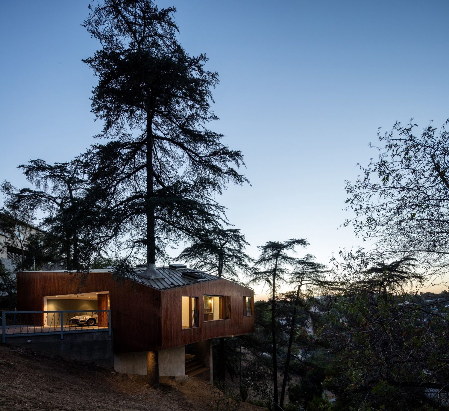 House in Trees by Anonymous Architects