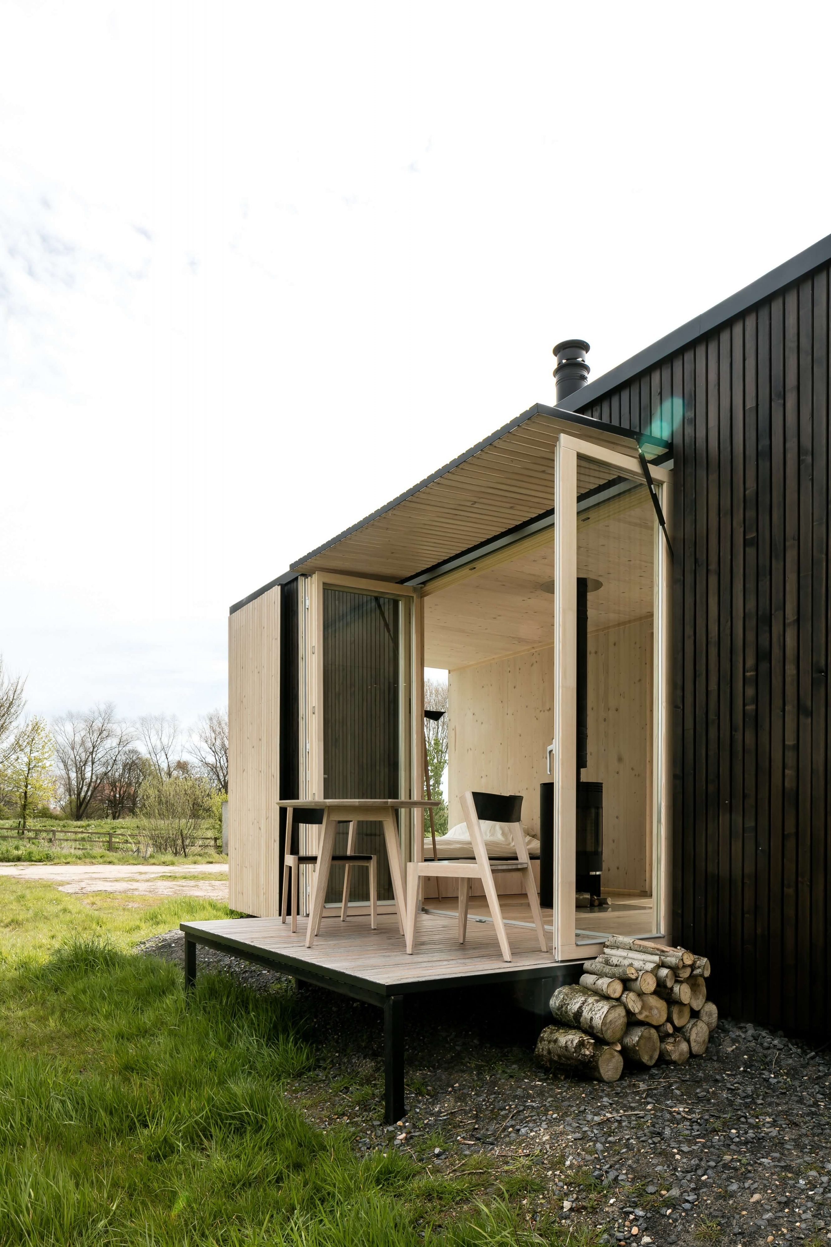 Tiny Modular Cabin by Ark Shelter