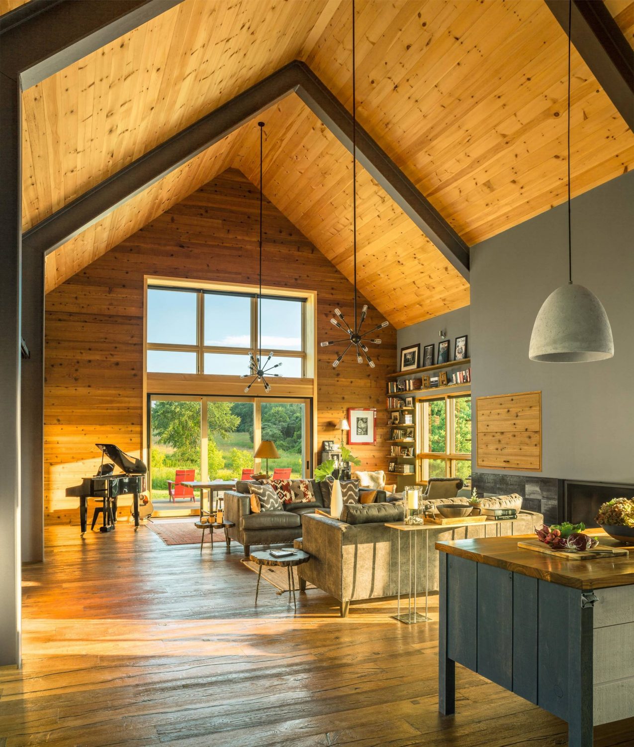 Vermont Modern Barn by Joan Heaton Architects