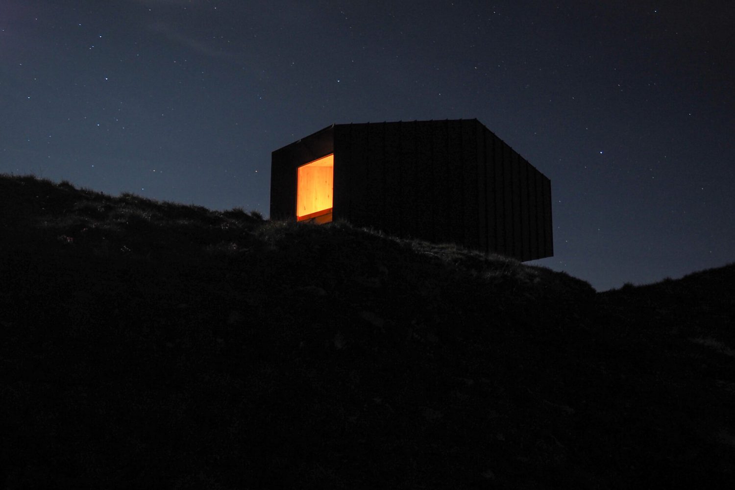 Black Body Mountain Shelter by Michele Versaci