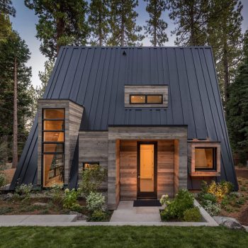 Mountain-Style A-Frame Cabin by Todd Gordon Mather Architect | Wowow ...