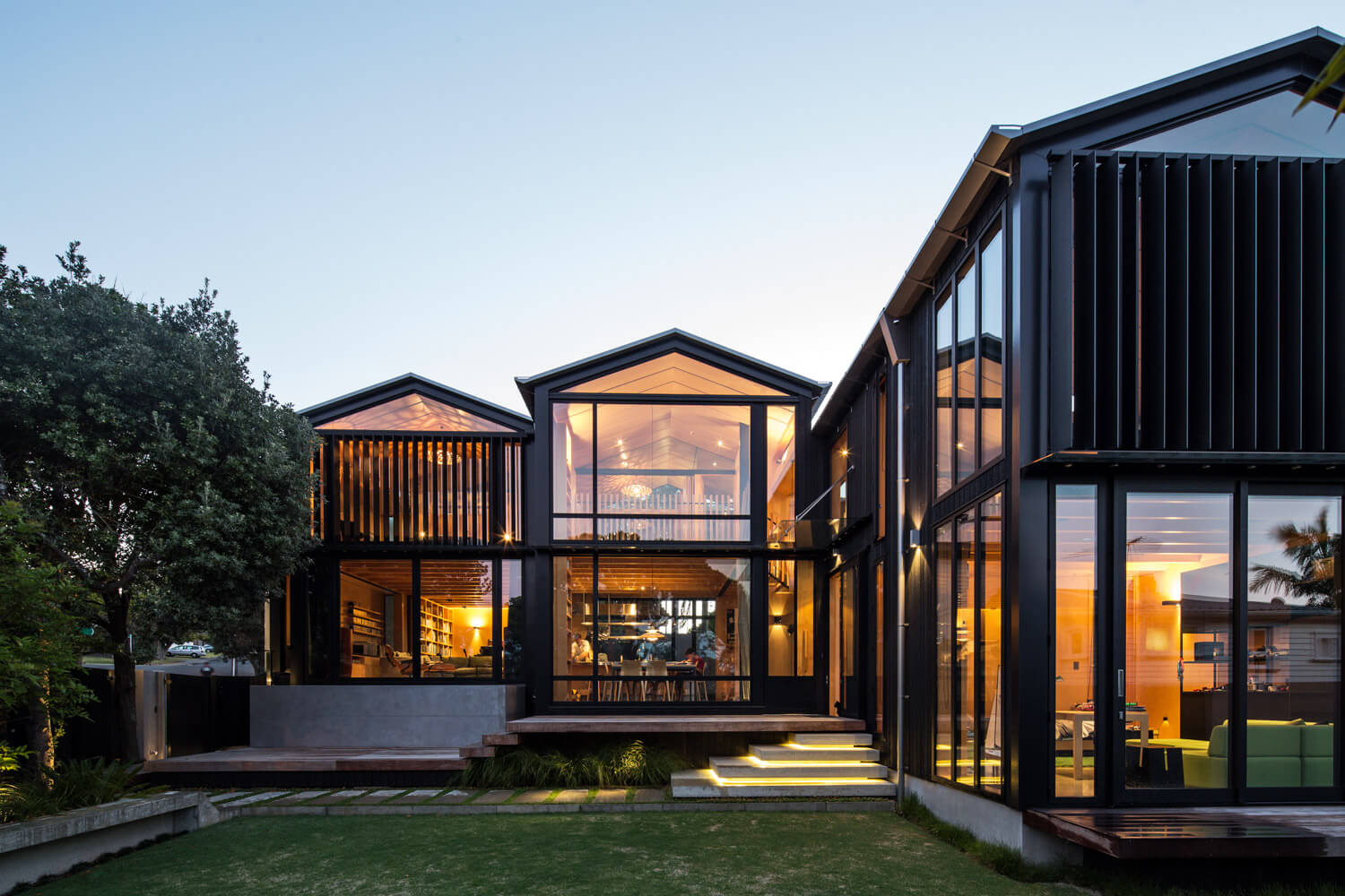 Boatsheds by Strachan Group Architects and Rachael Rush