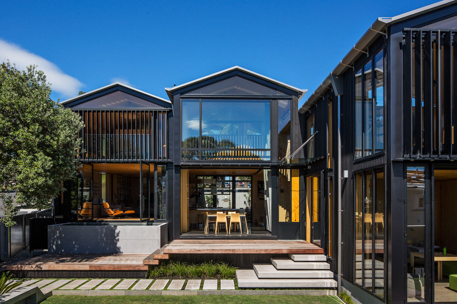 Boatsheds by Strachan Group Architects and Rachael Rush