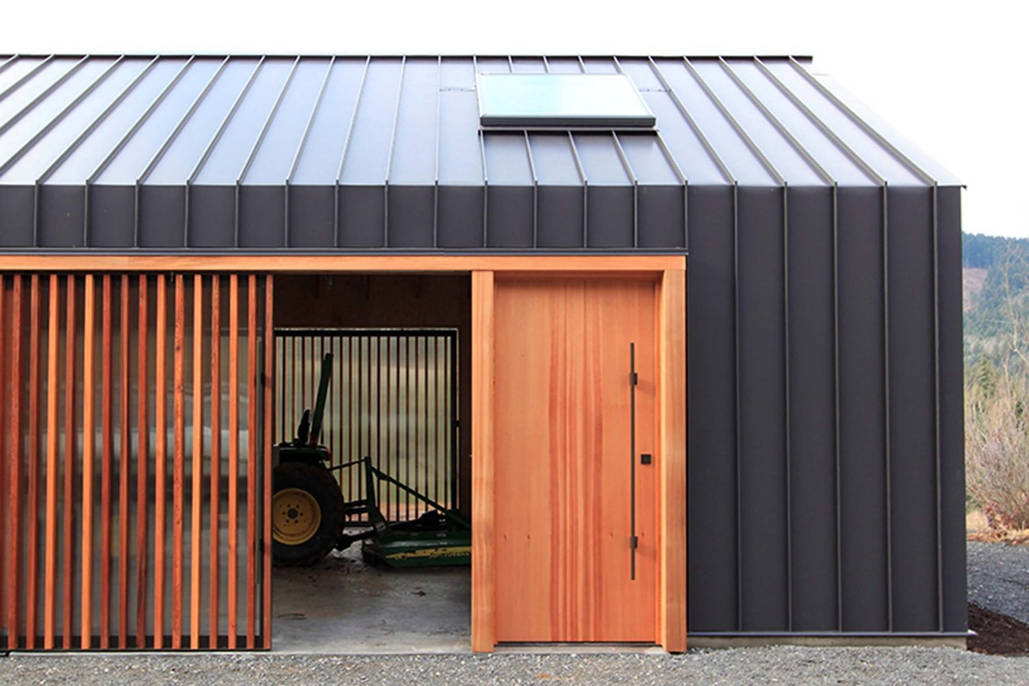Elk Valley Tractor Shed by FIELDWORK Design and Architecture