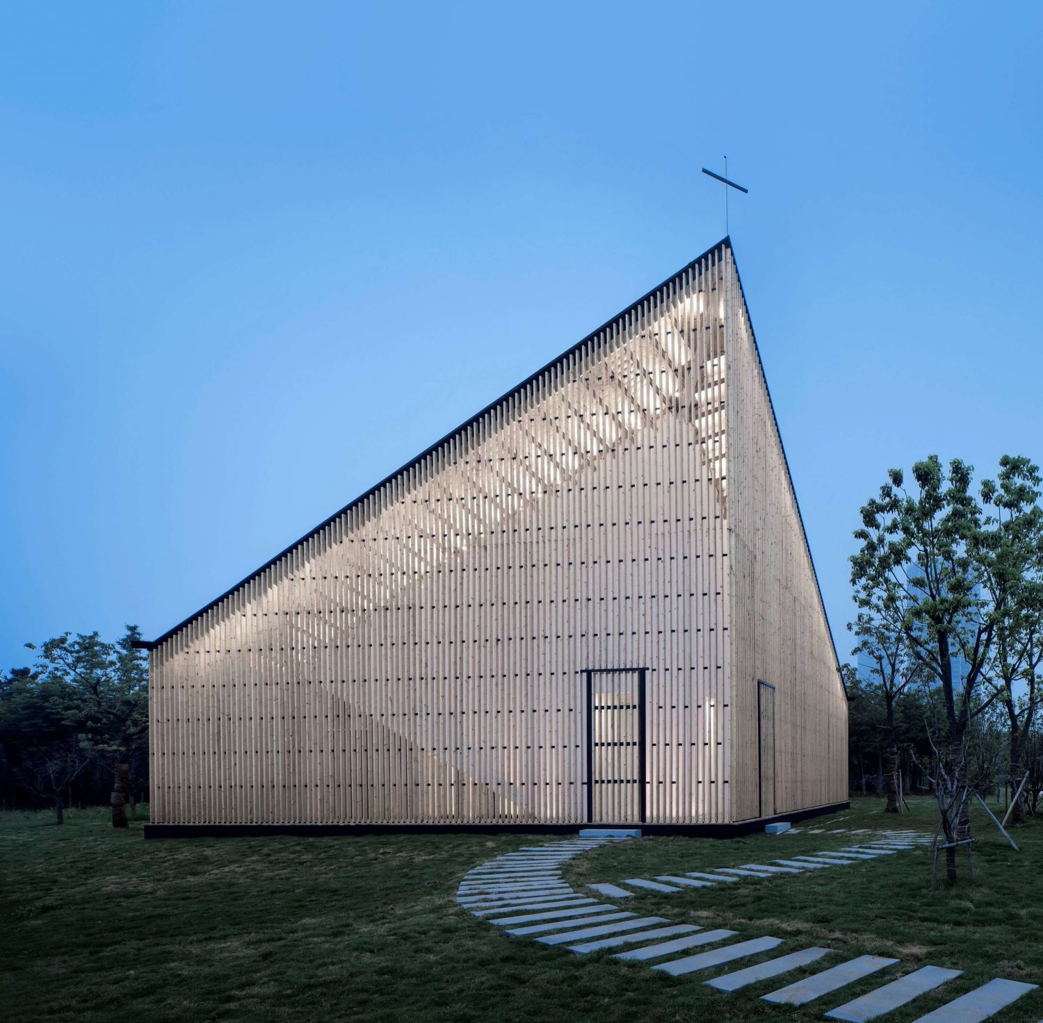 Nanjing Wanjing Garden Chapel by AZL Architects